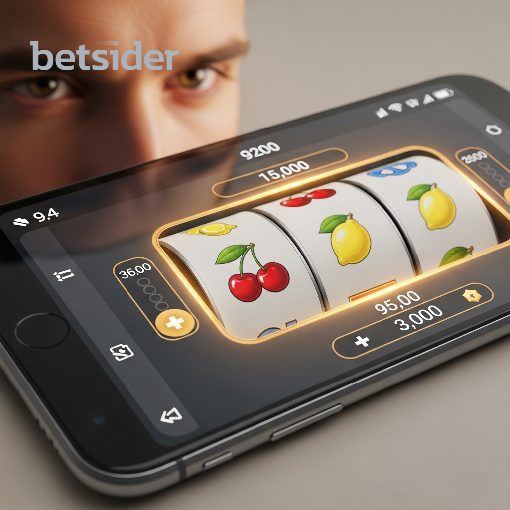 Slots e casino ao vivo na betsider app